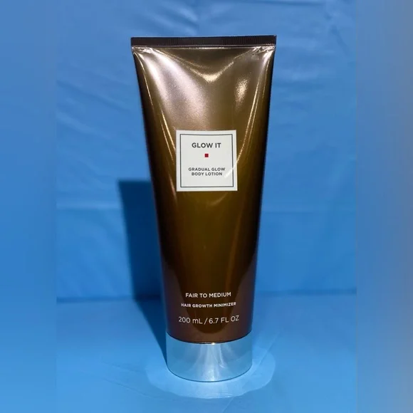 Glow It Fair to Medium Gradual Glow Hair Growth Minimizer Body Lotion - Picture 2 of 3